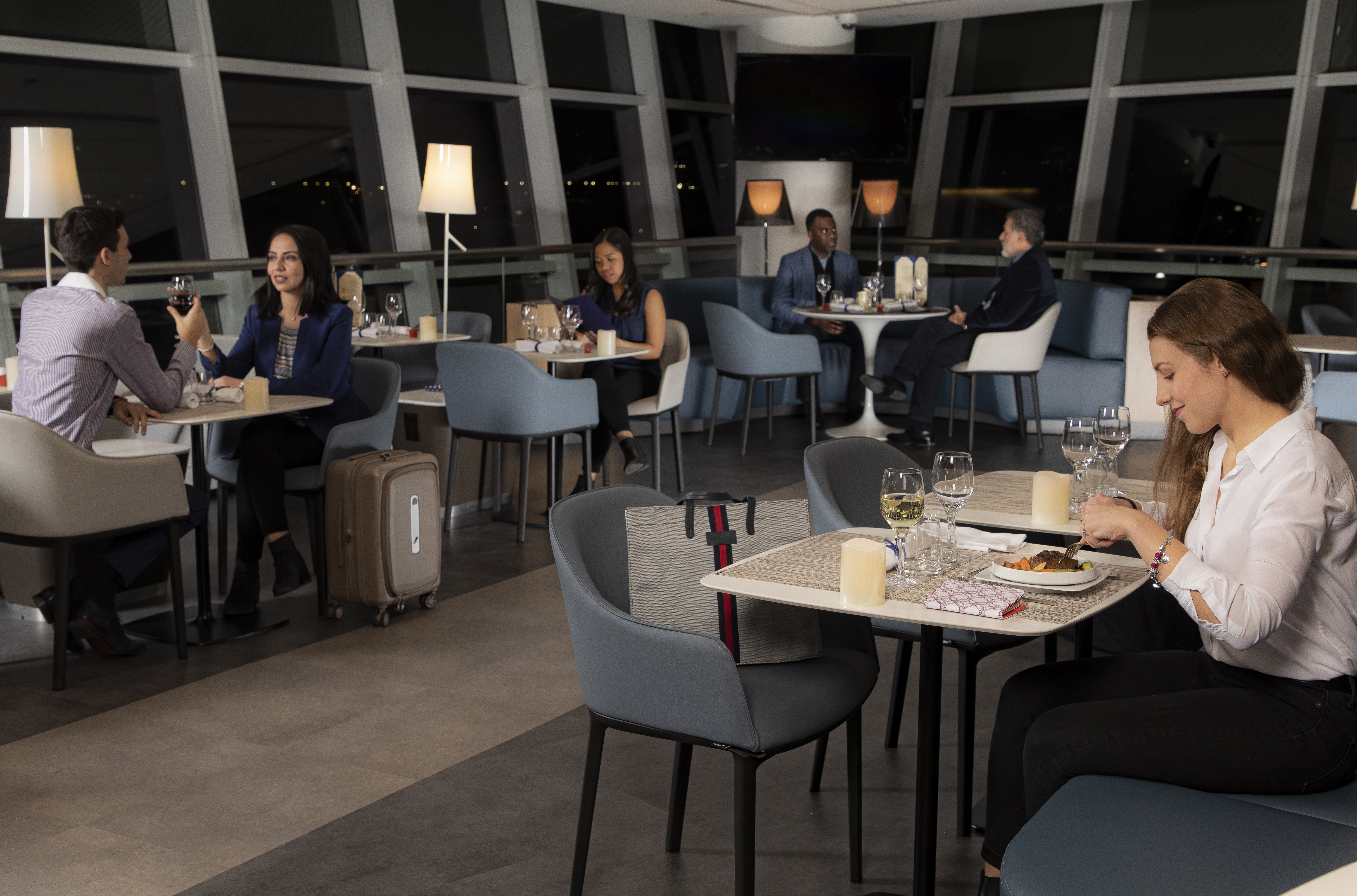 Air France Lounge, New York NY JFK International, USA Air France Lounge, New York NY JFK International, USA