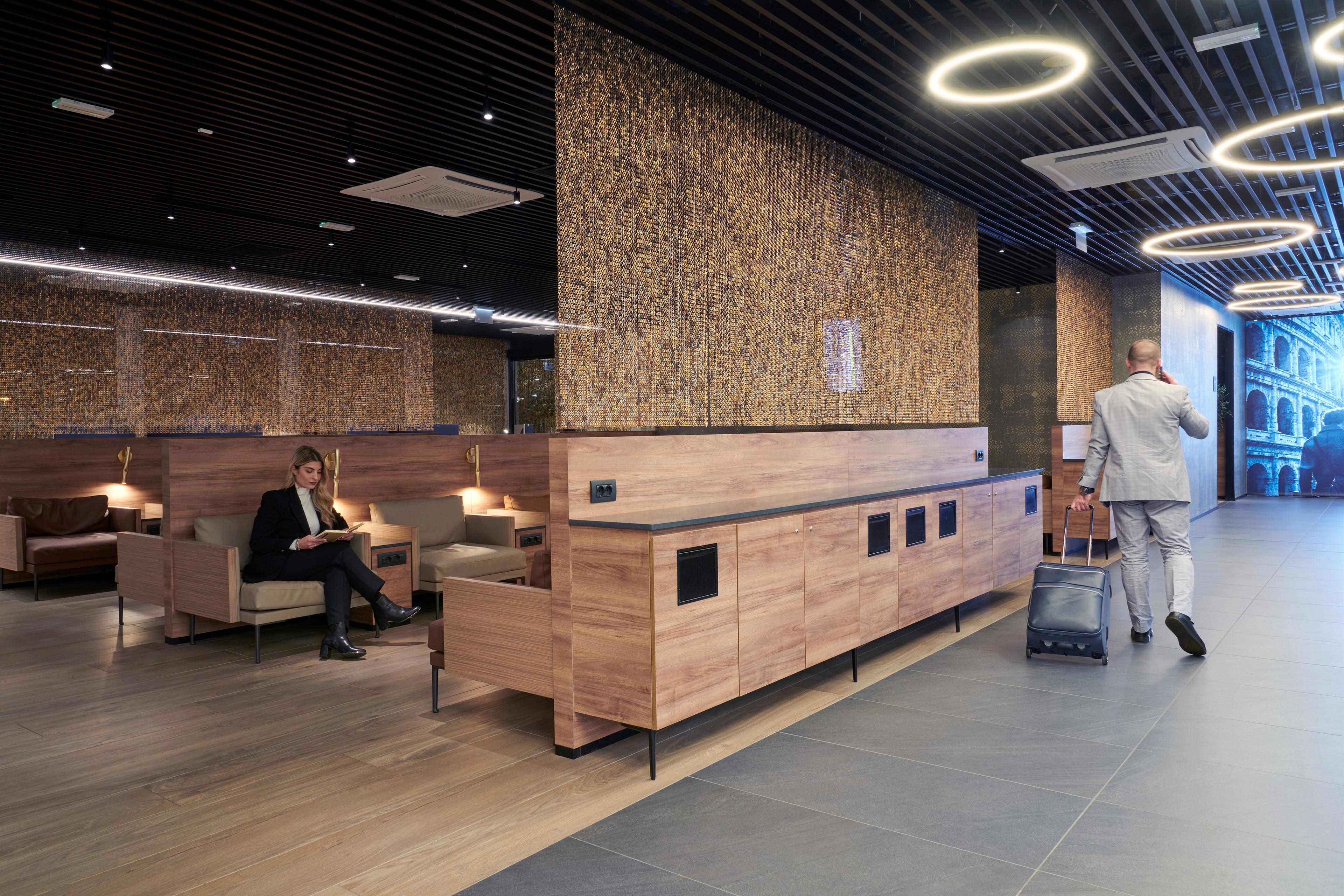 Prima Vista Lounge - Portus, Rome Fiumicino, Italy Prima Vista Lounge - Portus, Rome Fiumicino, Italy