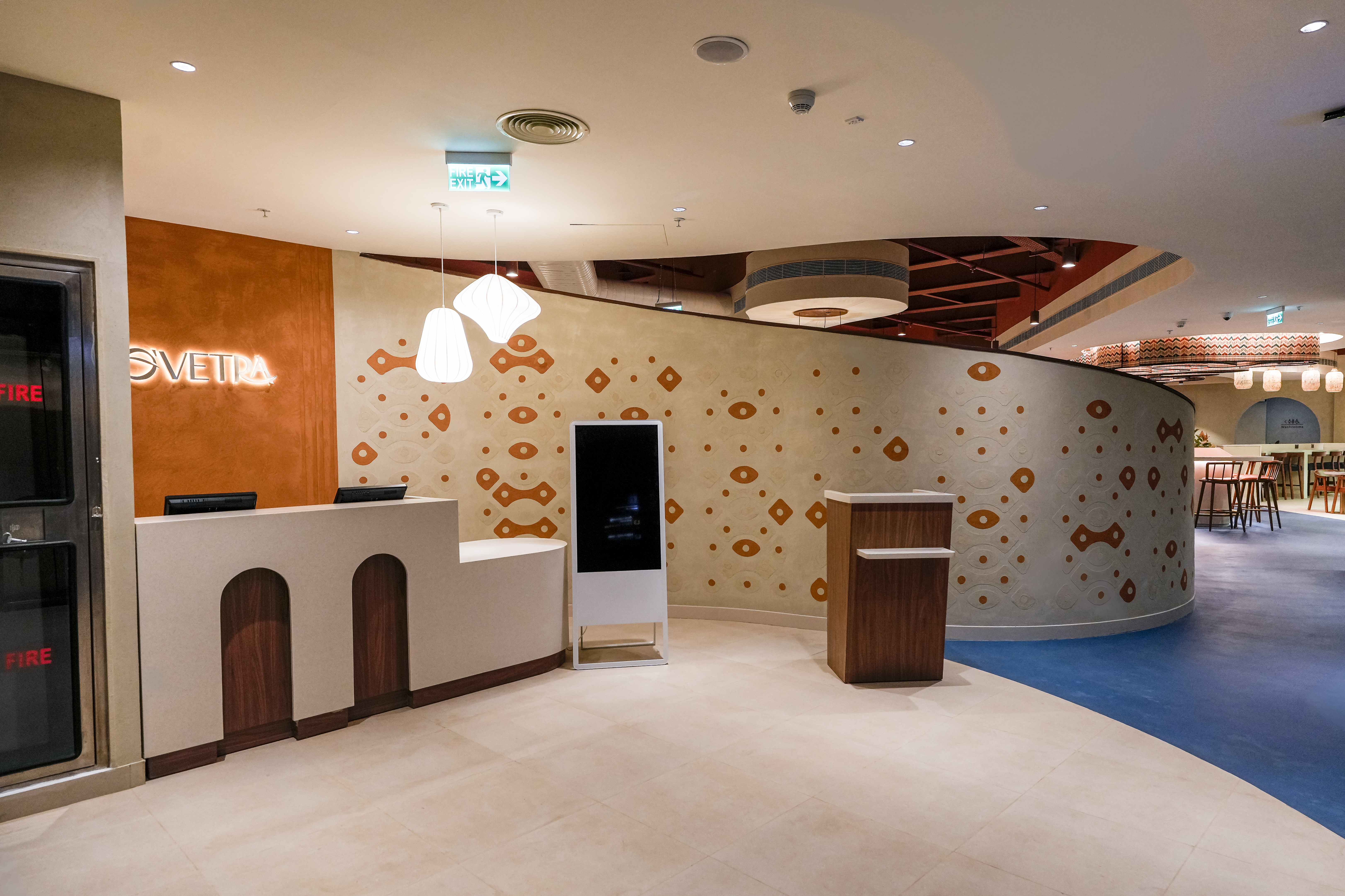 O’Vetra International Departure Lounge, Tiruchirappalli International, India O’Vetra International Departure Lounge, Tiruchirappalli International, India