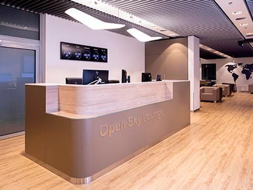 Open Sky Lounge, Duesseldorf International, Germany Open Sky Lounge, Duesseldorf International, Germany