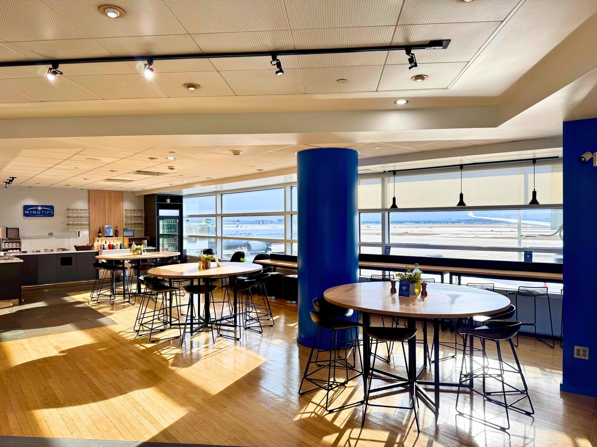 Wingtips Lounge Chicago, O'Hare International, USA Wingtips Lounge Chicago, O'Hare International, USA